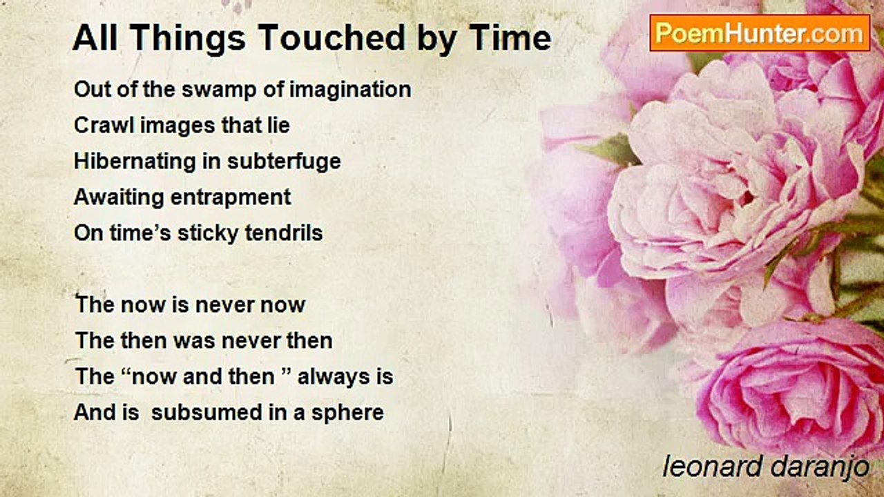 leonard daranjo - All Things Touched by Time