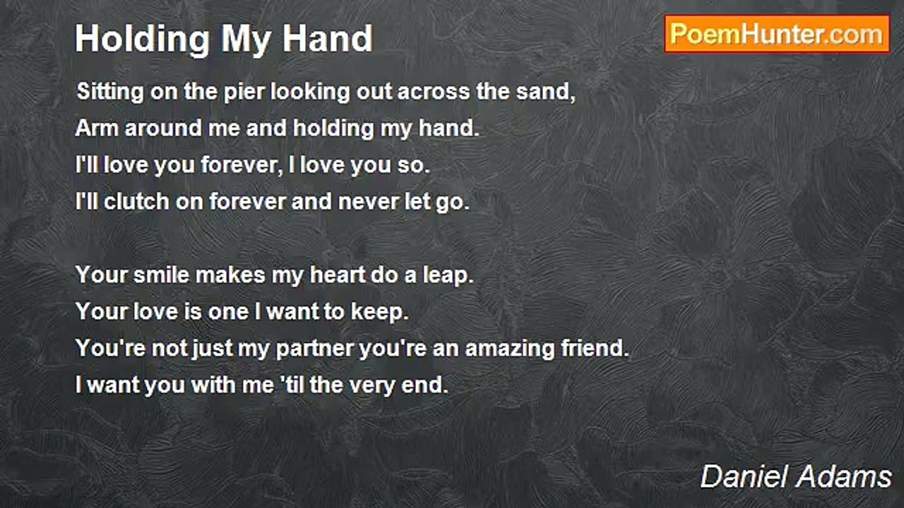 Daniel Adams - Holding My Hand