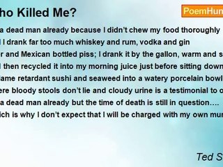 Ted Sheridan - Who Killed Me?