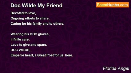 Florida Angel - Doc Wilde My Friend