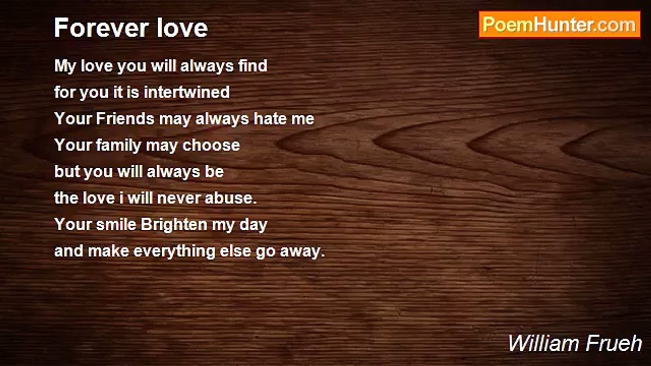 William Frueh - Forever love