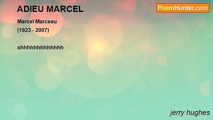 jerry hughes - ADIEU MARCEL