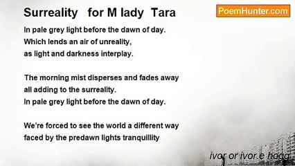 ivor or ivor.e hogg - Surreality   for M lady  Tara