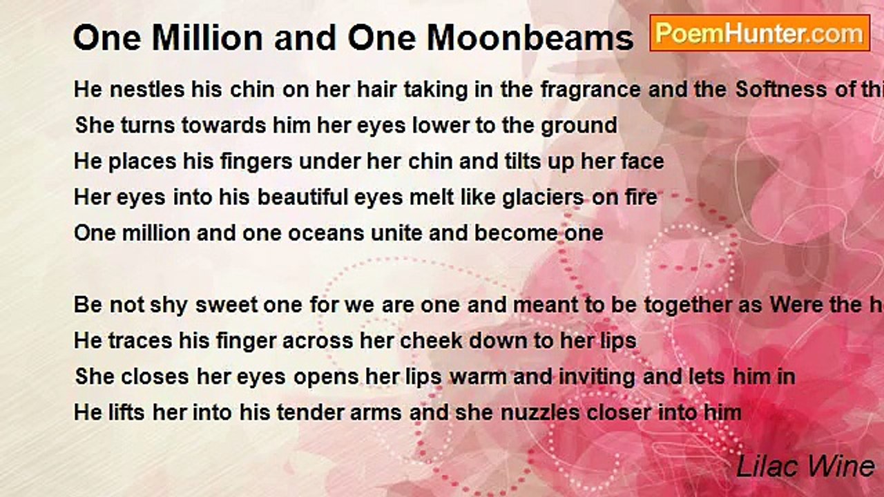 Lilac Wine - One Million and One Moonbeams