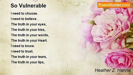 Heather Z. Hanna - So Vulnerable