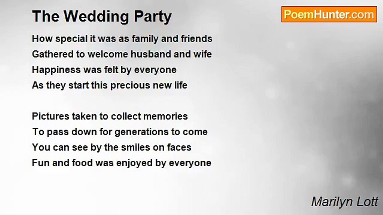 Marilyn Lott - The Wedding Party