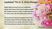Reginald Walker - (updated) The U. S. Army Ranger, a poetic series, On the verge of war 7
