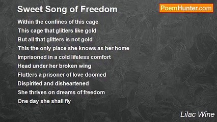 Lilac Wine - Sweet Song of Freedom