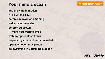 Allen Steble - Your mind's ocean