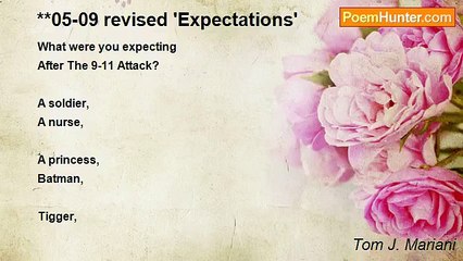 Tom J. Mariani - **05-09 revised 'Expectations'