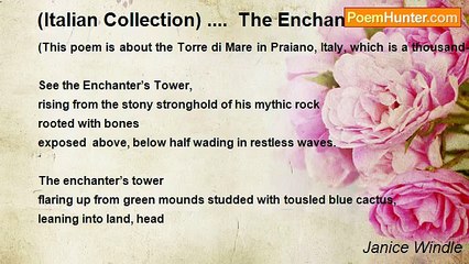 Janice Windle - (Italian Collection) ....  The Enchanter's Tower