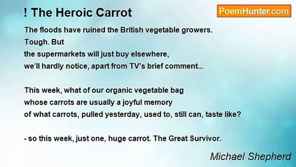 Michael Shepherd - ! The Heroic Carrot