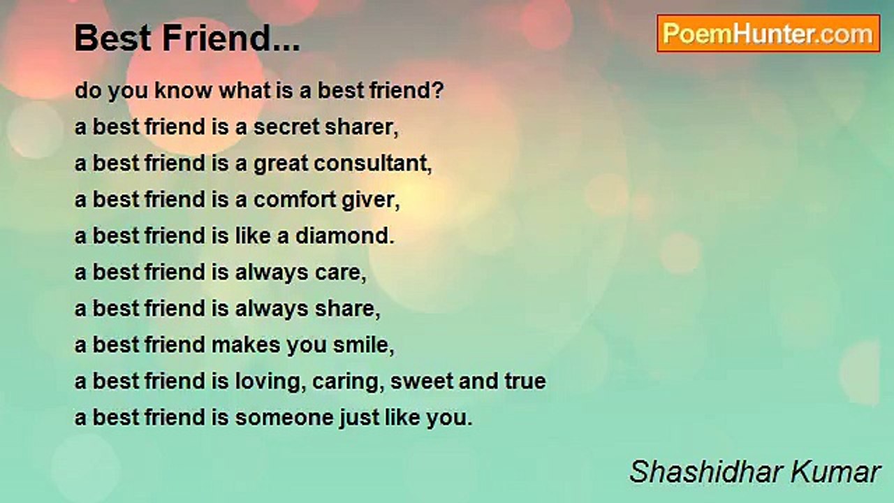 Shashidhar Kumar - Best Friend...