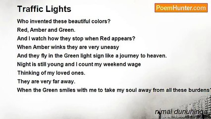 nimal dunuhinga - Traffic Lights