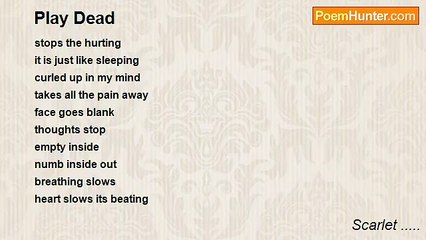Scarlet ..... - Play Dead