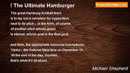 Michael Shepherd - ! The Ultimate Hamburger