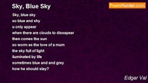 Edgar Val - Sky, Blue Sky