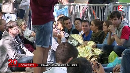 Concerts : le marché noir des billets