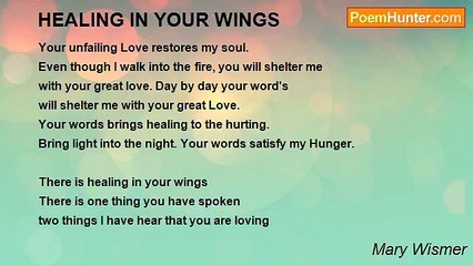 Mary Wismer - HEALING IN YOUR WINGS