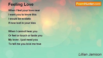 Lillian Jamison - Feeling Love