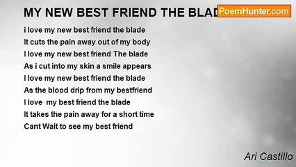 Ari Castillo - MY NEW BEST FRIEND THE BLADE