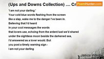 Janice Windle - (Ups and Downs Collection) .... Crushed
