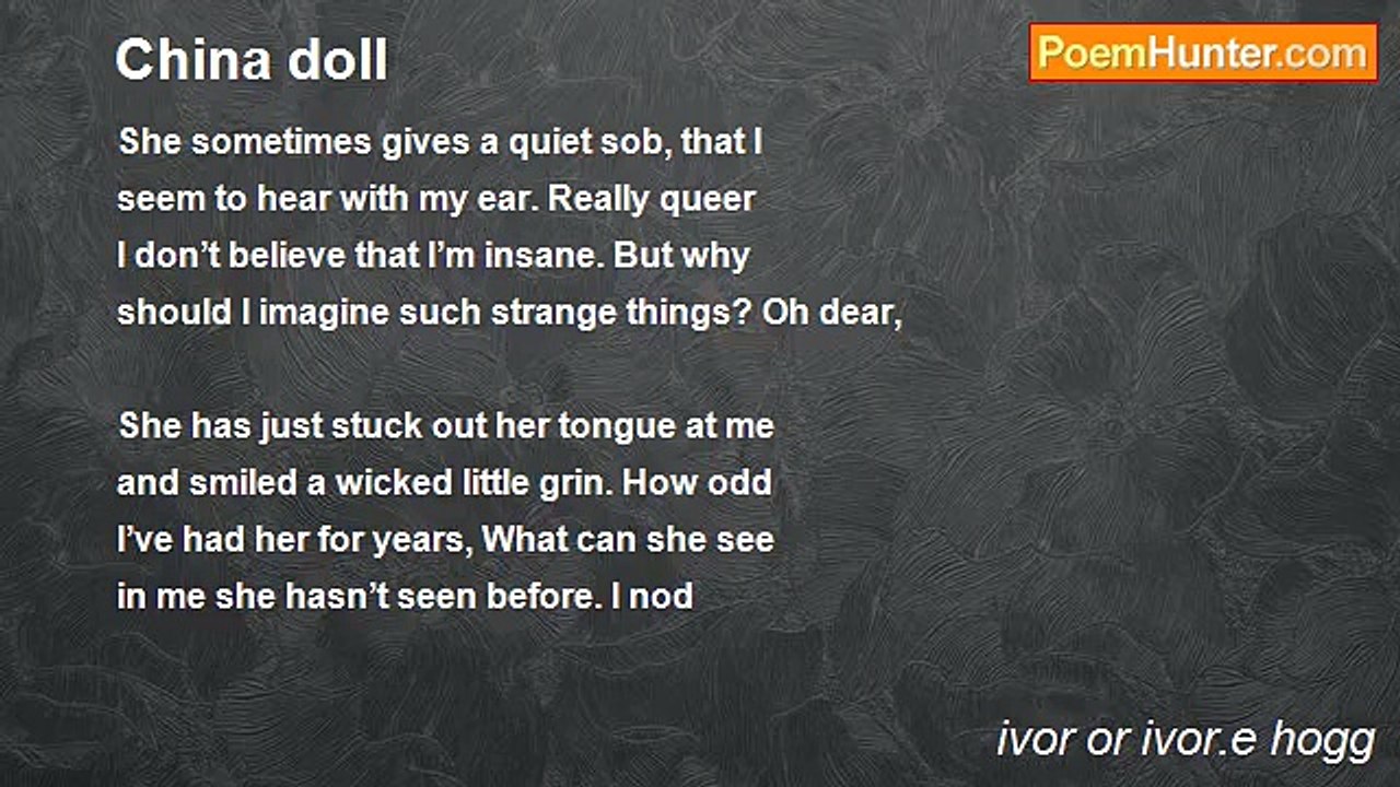 ivor or ivor.e hogg - China doll