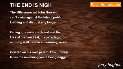 jerry hughes - THE END IS NIGH