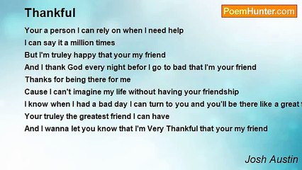 Josh Austin - Thankful