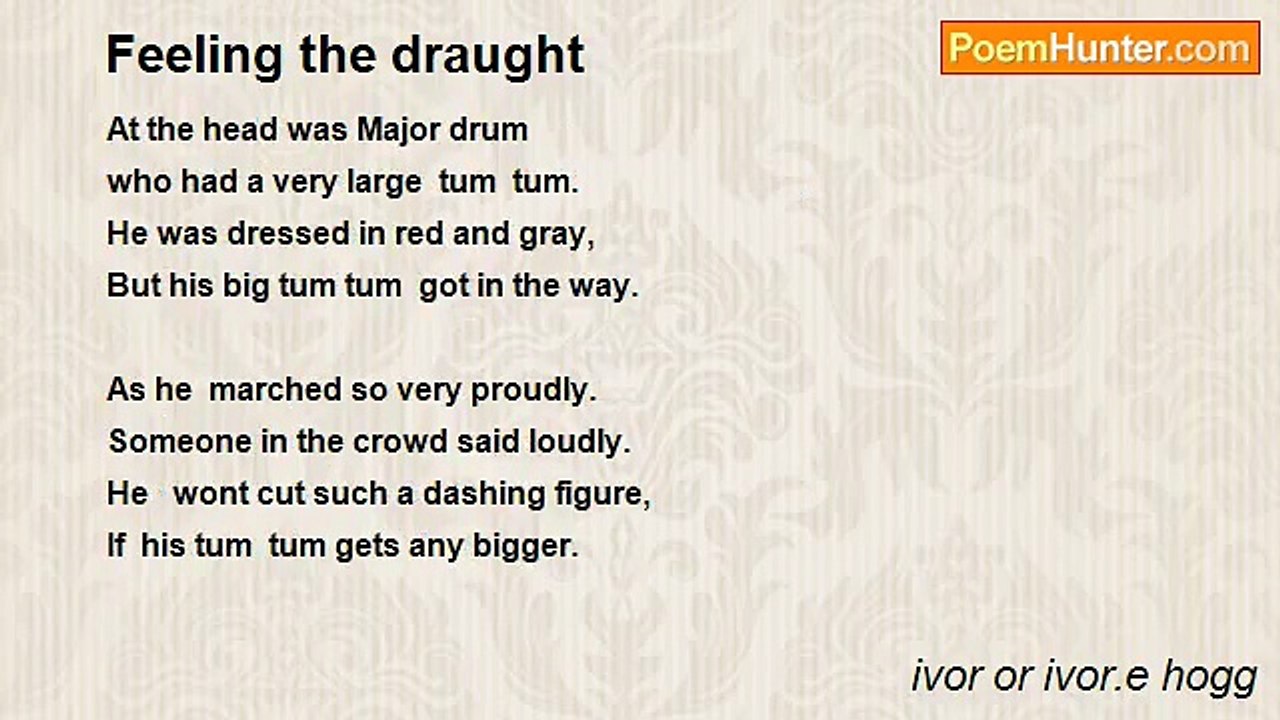 ivor or ivor.e hogg - Feeling the draught