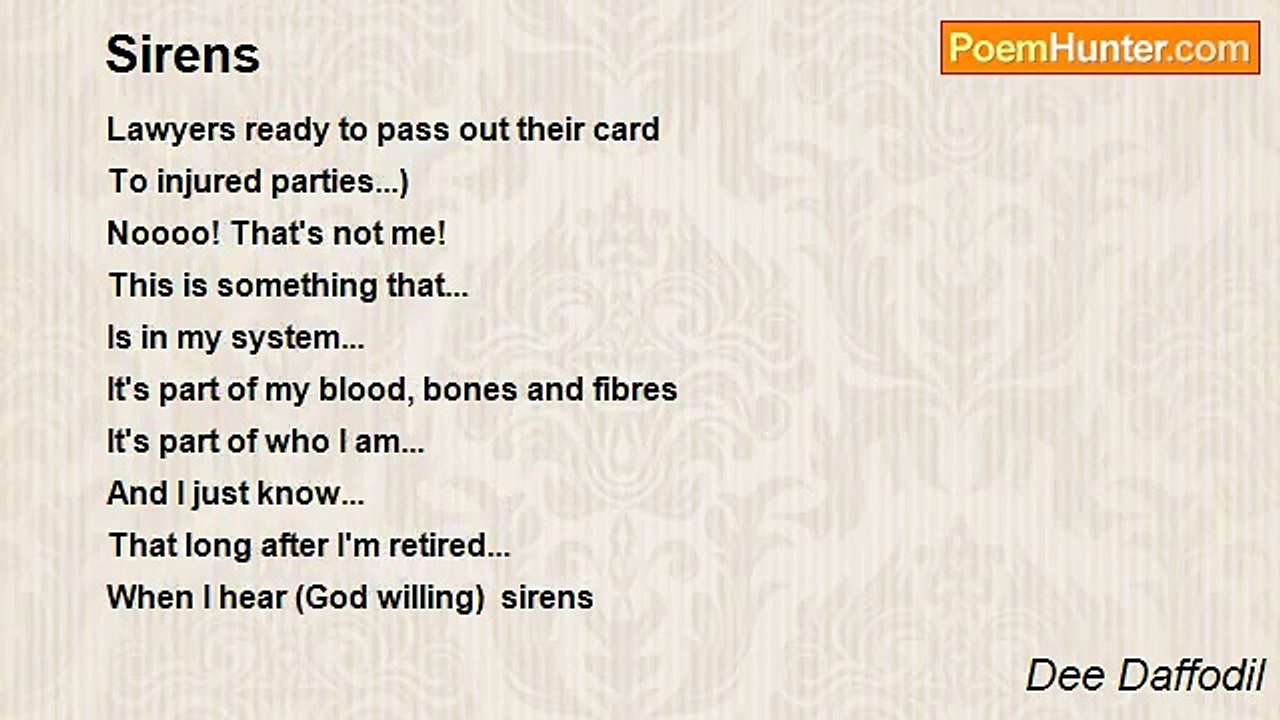 Dee Daffodil - Sirens
