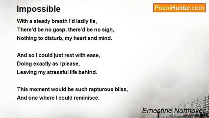 Ernestine Northover - Impossible