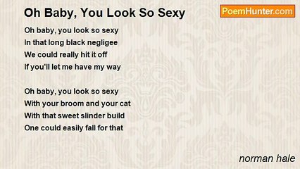 norman hale - Oh Baby, You Look So Sexy