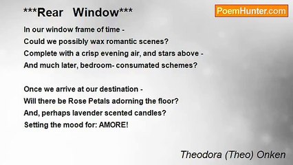 Theodora (Theo) Onken - ***Rear   Window***