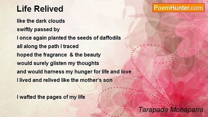Tarapada Mohapatra - Life Relived