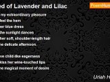 Uriah Hamilton - Bed of Lavender and Lilac