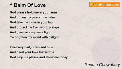 Seema Chowdhury - Balm Of Love