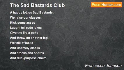 Francesca Johnson - The Sad Bastards Club