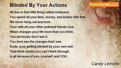 Candy Lemons - Blinded By Your Actions