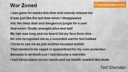 Ted Sheridan - War Zoned