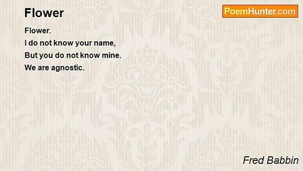 Fred Babbin - Flower