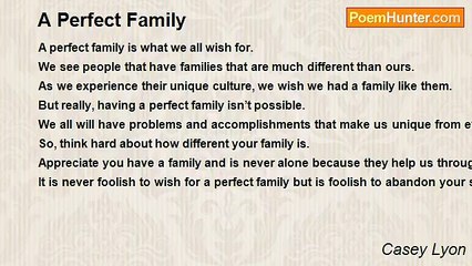 Casey Lyon - A Perfect Family