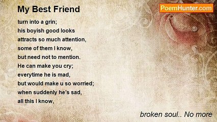 broken soul.. No more - My Best Friend
