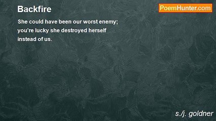 s./j. goldner - Backfire
