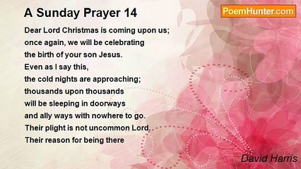 David Harris - A Sunday Prayer 14