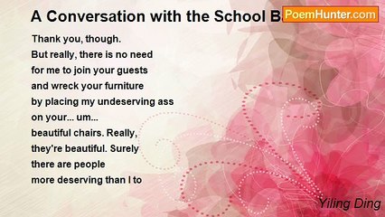 Yiling Ding - A Conversation with the School Bathroom