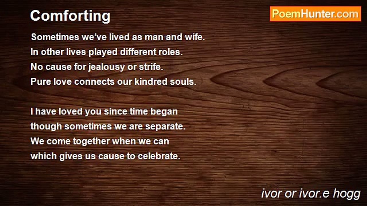 ivor or ivor.e hogg - Comforting
