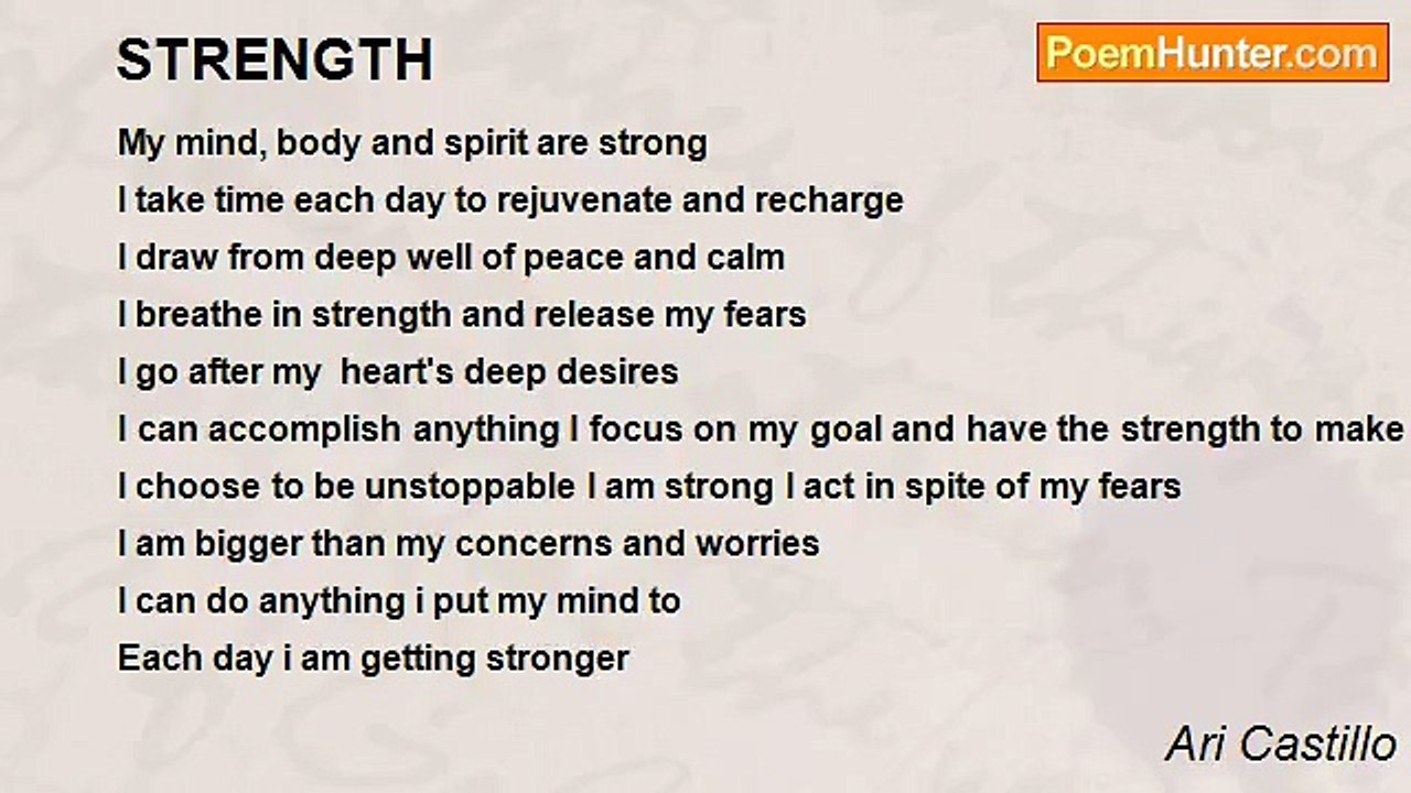 Ari Castillo - STRENGTH