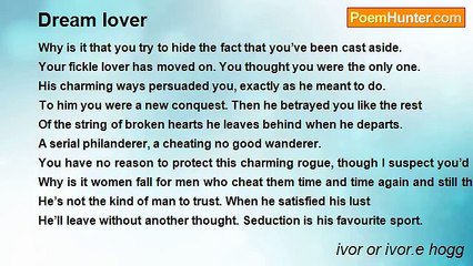 ivor or ivor.e hogg - Dream lover