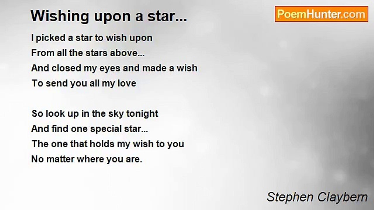 Stephen Claybern - Wishing upon a star...